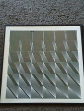 Serigrafia Marcello Morandini 1971 (70x70) (come nuova)