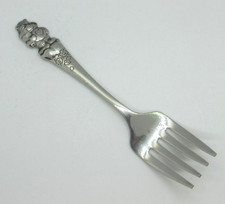 Oneida CARE BEAR 1 Baby Fork 4 3/8" Stainless Flatware EXC
