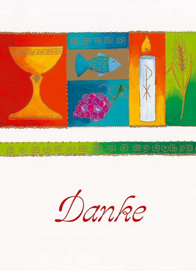 Konfirmation - Danksagung – Symbole