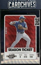 Brandon Lowe 2021 Panini Contenders #45 Optic Red Wave