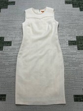 Tory Burch Dress Womens 2 Ivory Blouson *