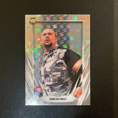 Bubba Ray Dudley, Logofractor, WrestleMania 42 Exclusive, 2026 Topps Chrome WWE