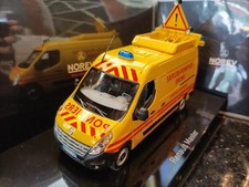Norev 1:43 Renault Master Highway Safety Fire Maintenance Vehicle Model