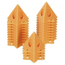 Paint stands, 24pcs ABS plastic mini cone paint stand, champagne