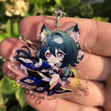 Keychain Anime Honkai: Star Rail Cosplay Keyring Bag Pendant Keychain Gift 8
