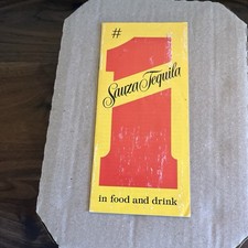 BROCHURE PUBLICITAIRE VINTAGE SAUZA TEQUILA 1979