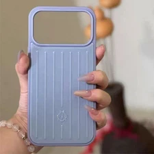 For Iphone 17 PRO Aluminum Rimowa Iphone Case Lilac