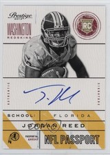2013 Panini Prestige NFL Passport Signatures Jordan Reed #37 Auto 6o3