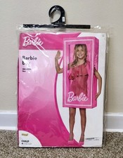 Barbie Costume Youth Doll Box Halloween Child One Size Costume New In Package