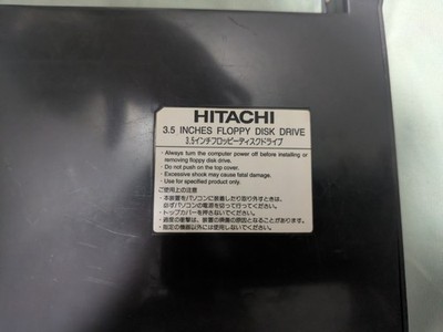 Hitachi 3.5 Inches Floppy Disk Drive