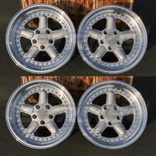 17x10 Et27 Silver Machined Lip Wheels 5x120 Fit Bmw Ac Schnitzer Type 1 Style