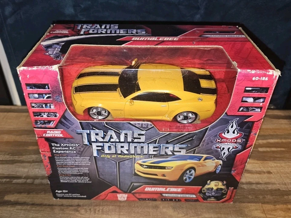 XMODS Evolution Transformers Bumblebee RC Camaro - RadioShack - 2007 - Image 2 of 4