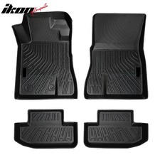 For 15-26 Ford Mustang Floor Mats All Weather Protection Liners Tpe Carpet Black For 15-26 Ford Mustang Floor Mats All Weather Protection Liners Tpe Carpet Black