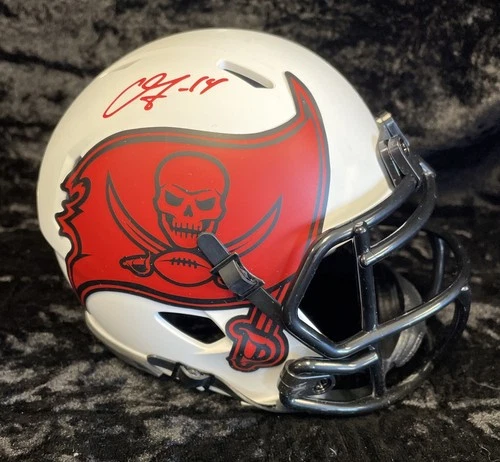 Autographed Chris Godwin Signed Tampa Bay Buccaneers Mini-Helmet Beckett COA