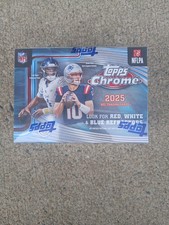 2025 TOPPS CHROME VALUE BLASTER BOX NFL FOOTBALL UNITS IN HAND QTY