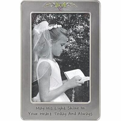 Precious Moments 172408 May His Light Sine in Your Heart Today & Always First Co