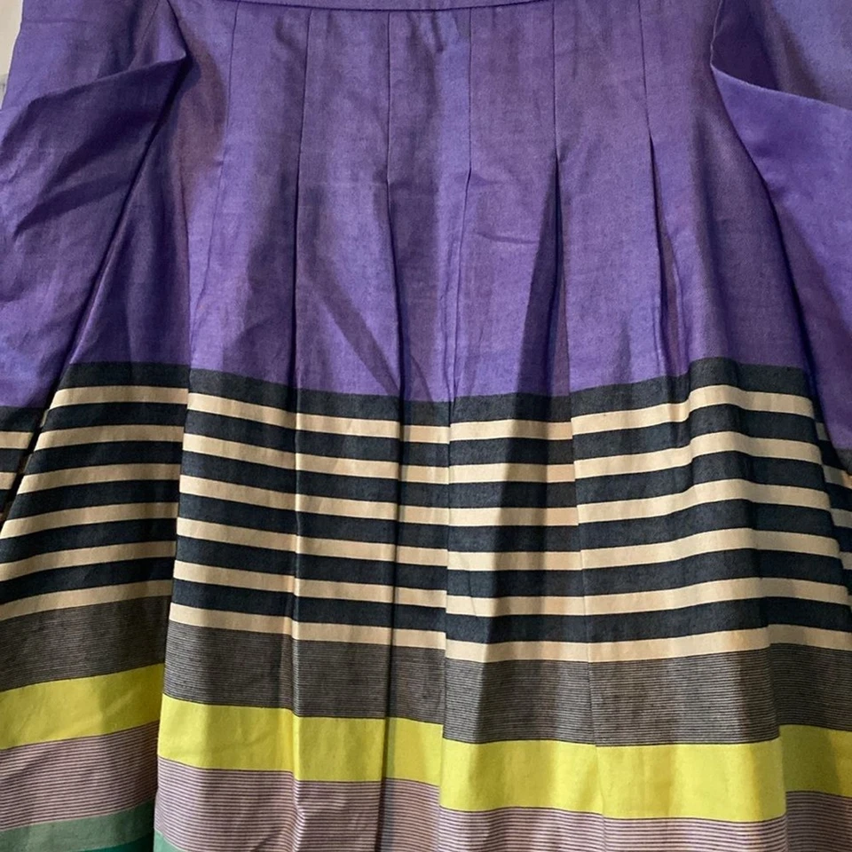 Ted Baker London pleated mini.  Pockets, pleats, pretty - Size M Foto 3 de 4