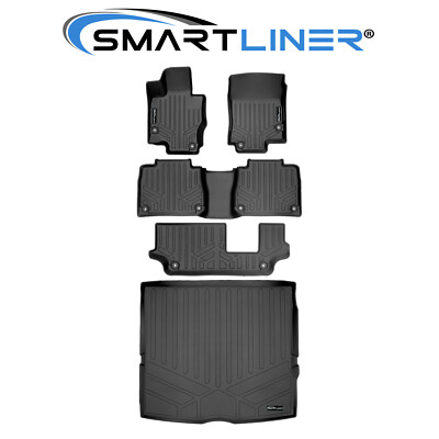 SMARTLINER Custom Fit Floor Mats Cargo Liner 2020-2025 Mercedes Benz GLE Class