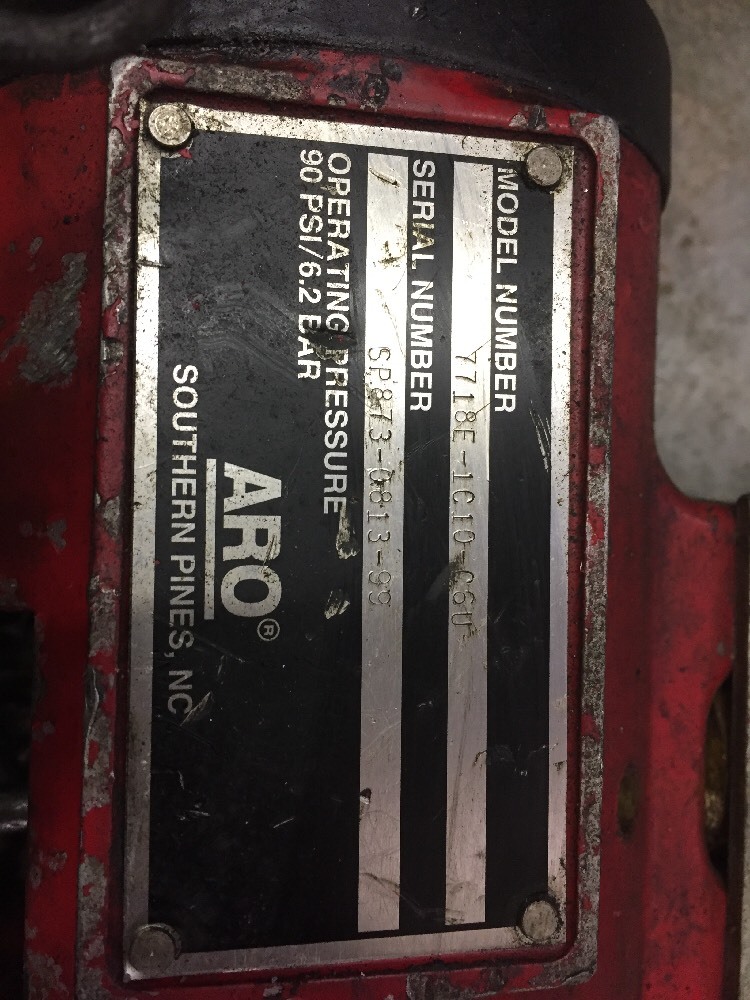 INGERSOLLRAND ARO 1/4 TON (550 Lb) PNEUMATIC AIR CHAIN HOIST 7718E1C10C6U eBay