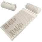 Akupressurmatte Akupunktur Set Nadelmatte Kissen Massage Matte Fußreflexzonen