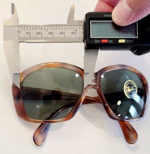 Ray-Ban USA B&L NOS Sydney Tortoise Gray Green G15 Lenses 60s Vintage Sunglasses - Picture 16 of 18