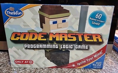 Awakes Code Master Programming Logic Minecraft Board Game New Old Stock Sealed!