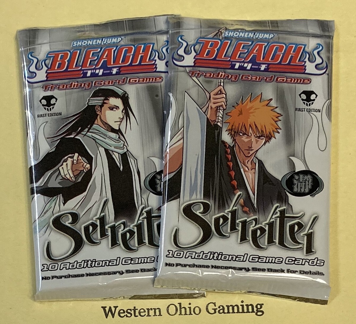 Bleach TCG 2 x Seireitei 1st Edition Booster Pack NEW CCG Trading