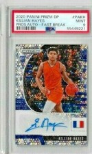 2020-21 Panini Prizm Killian Hayes PROS Auto - Fast Break PSA 9