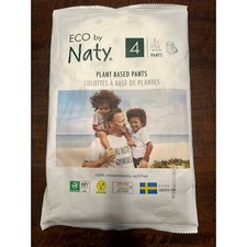 Eco by Naty plant based pull-on pants size 4