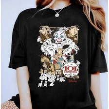 Disney 101 Dalmatians Vintage Group Unisex Adult Shirt Sweatshirt Kid Tee 660352