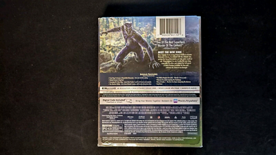 Black Panther Mondo #42 Steelbook (4K UHD+Blu-ray+Digital) Factory