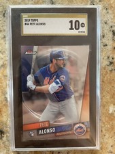 2019 Topps Finest Pete Alonso PRISTINE GOLD LABEL RC ! 🔥🔥 SGC 10! HOT! 💎