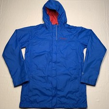 Columbia Sportswear Jacket Youth XL Coat Pockets Lines Full Zip EUC Outdoor Blue