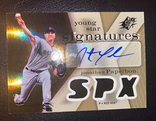 2007 SPx MLB Young Star Signatures YS-JP Jonathan JON Papelbon RED SOX AUTO RC