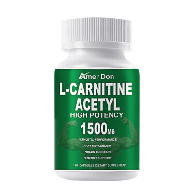 L-Carnitine Gummies 1500mg Fat Burner Weight Loss Amino Acid Vegan