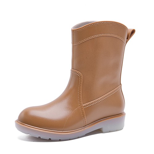 Women's Slip Resistant Rain Boots Working Womens Wide-Calf Comfort Garden Shoes - Picture 17 of 17