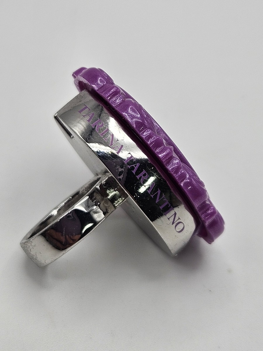 Tarina Tarantino Limited Edition Punk Scull Gloss Ring Size
