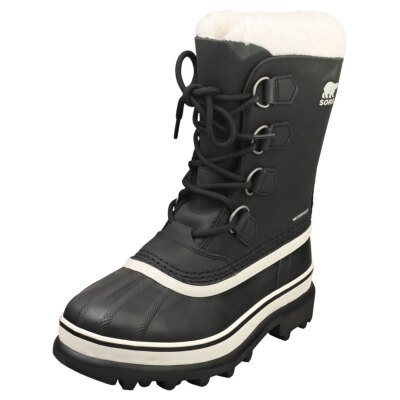 SOREL Caribou Waterproof Damen Black Stone Stiefel Ankle - 39 EU