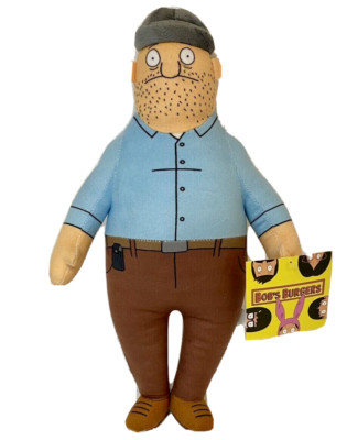 Bob s Burgers Plush Toy  Uncle Teddy 14 inches tall. New with tag