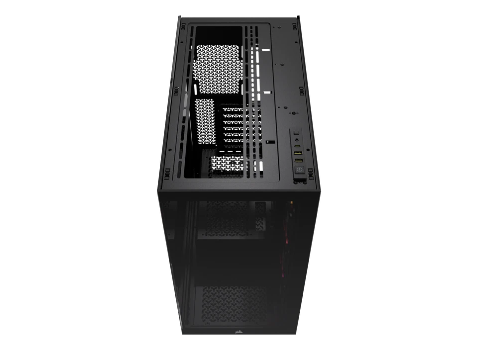 CORSAIR 3500X ARGB Tempered Glass Mid-Tower PC Case, Black – 3x Pre-Installed RS - Image 2 of 4