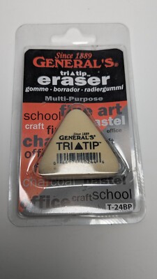 General's Tri-Tip Multi Purpose Eraser Tri Tip T-24BP