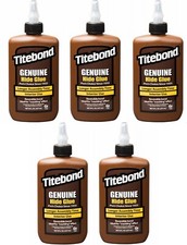 Franklin 5013 Titebond 8 Oz Liquid Hide Pro Cabinet Wood Glue - Pack of 5
