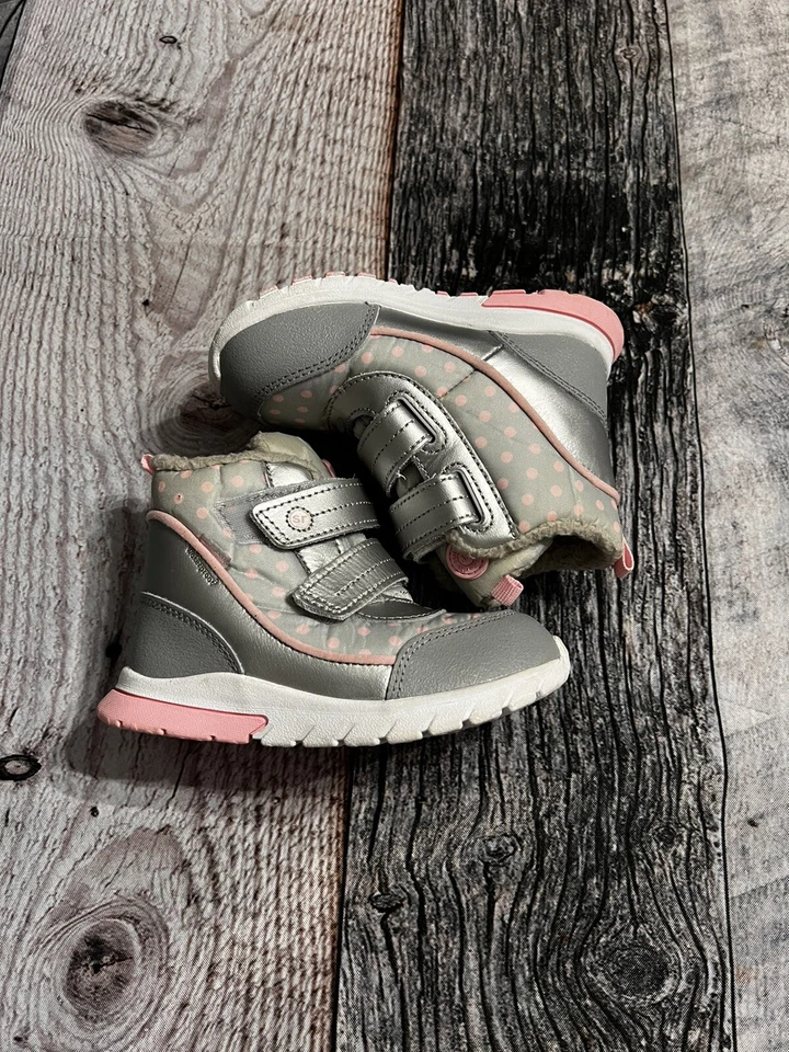 Ребенок ясельного возраста Stride Rite девочек M2P Shay ботинки размер США 8M/ЕВРО 24 - Изображение 4 из 4