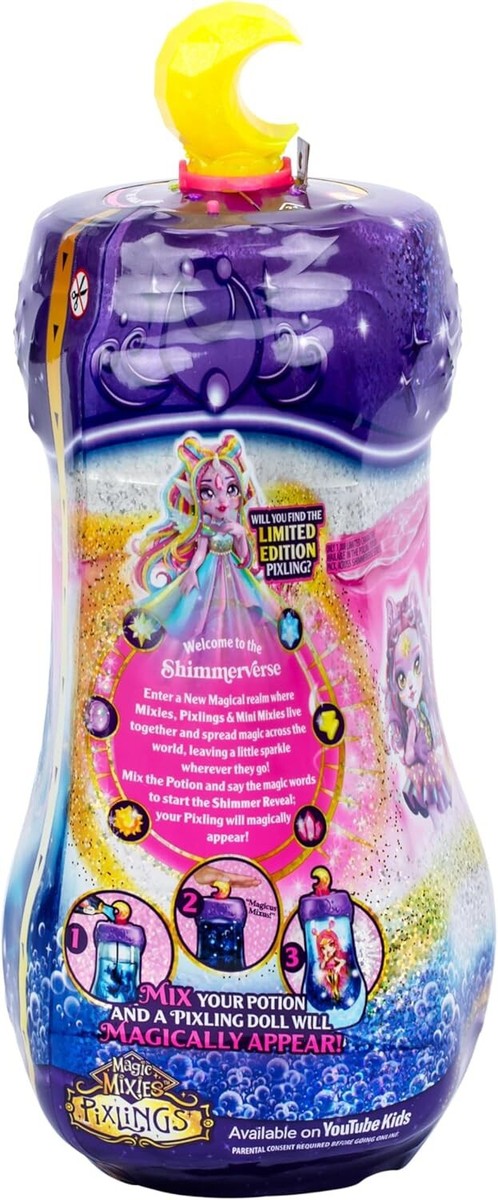 Magic Mixies Pixlings Shimmerverse Series Tiggz The Tiger Doll Set