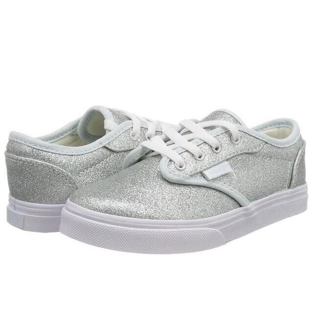 glitter low top vans