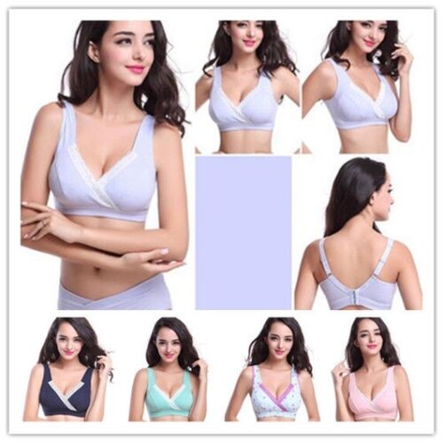 Reggiseno nuovo stile donna cotone gravidanza maternità allattamento infermieristica allattamento al seno - Foto 1 di 12