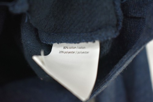 Grayers Mens Navy Athletic Fleece Lined Quarter Zip Sweatshirt Cotton Blend S - Picture 5 of 8