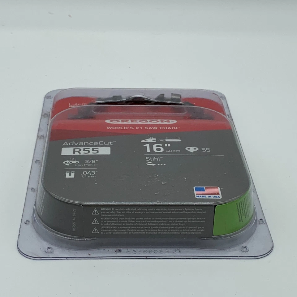 Cadena de motosierra Oregon 16 pulgadas #R55 AdvanceCut 55 lks se adapta a STIHL contragolpe bajo nueva W1 Foto 4 de 4