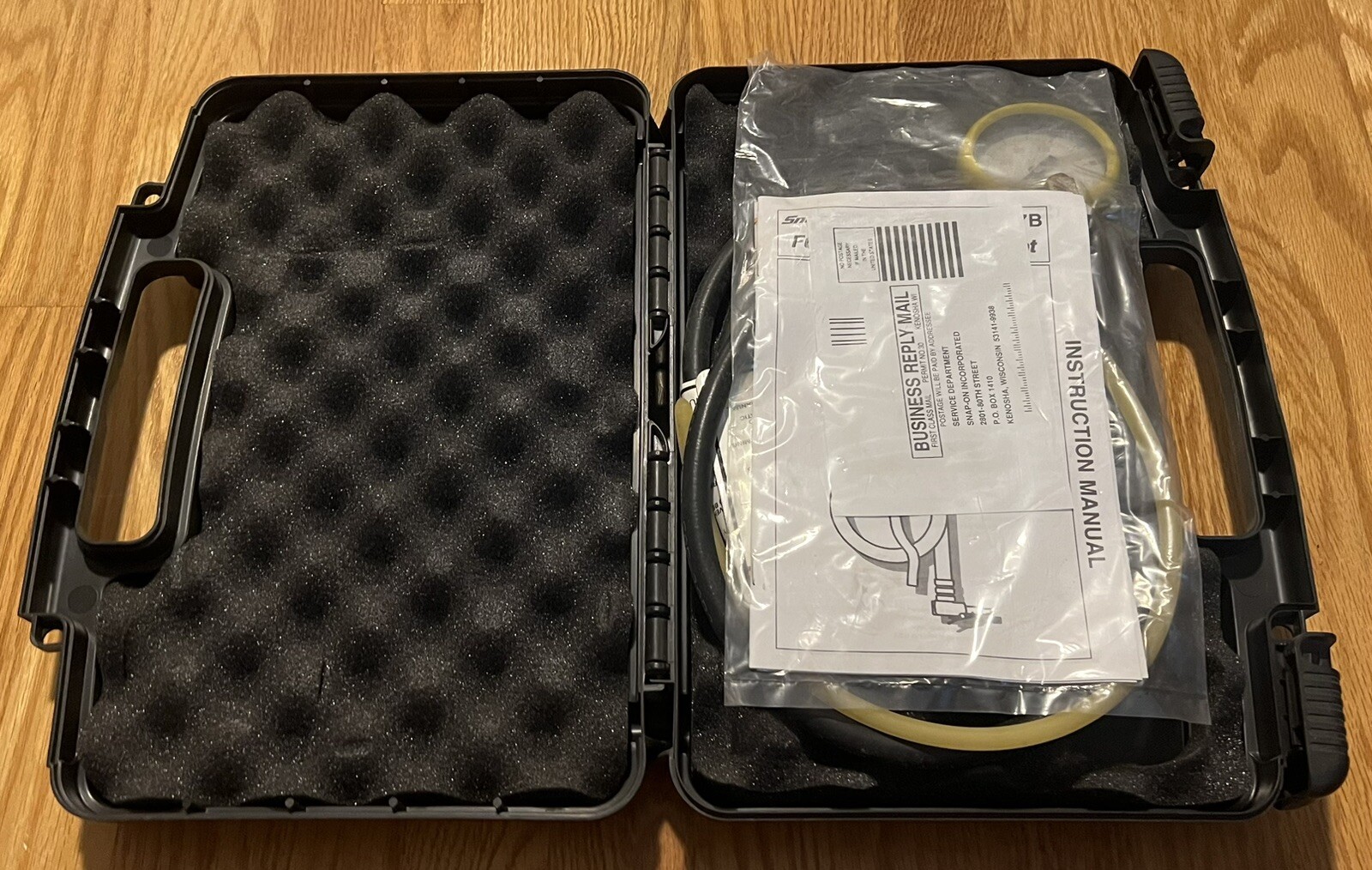 SNAP ON TOOLS FUEL INJECTION PRESSURE GAUGE SET, MT337B eBay