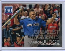 2019 Topps 150 Years of Professional Baseball Greatest Moments Black Aaron Judge